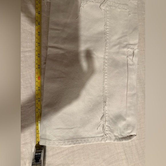 Acne Studios Cream Patchwork Pants - Picture 6 of 6